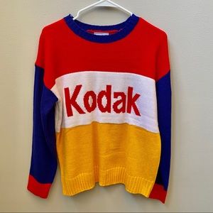 Kodak | Color Block Knit Sweater